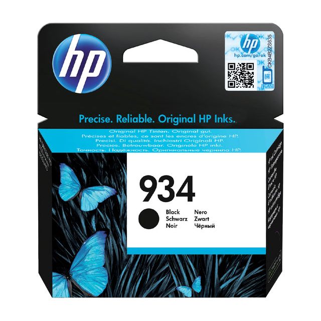 HP - Inkcartridge HP C2P19AE 934 Schwarz | 1 Stück