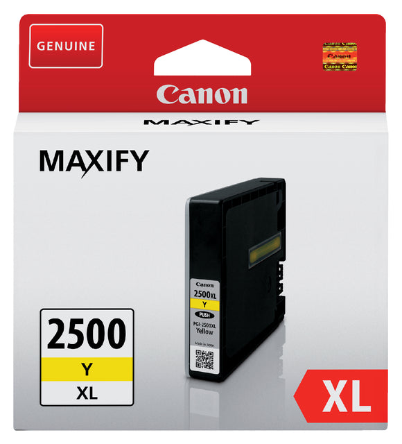 Canon - Inkcartridge PGI -2500XL, 1 760 pages, OEM 9267B001, GEEL