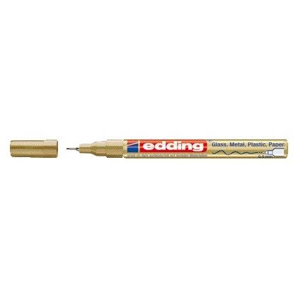 Edding -  Paintmarker  780 op oliebasis 0.8mm goud