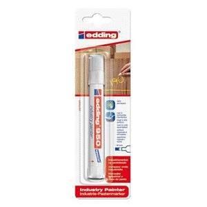 Edding -  Viltstift  950 pasta rond 10mm wit | 5 stuks