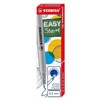 STABILO - Easyoriginal rollerball pen refill, fine blue box of 3 pieces