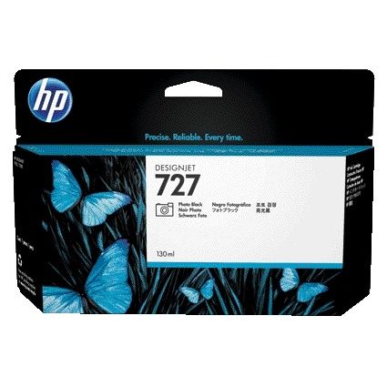 HP - Cartucho de tinta b3p23a 727 foto negro