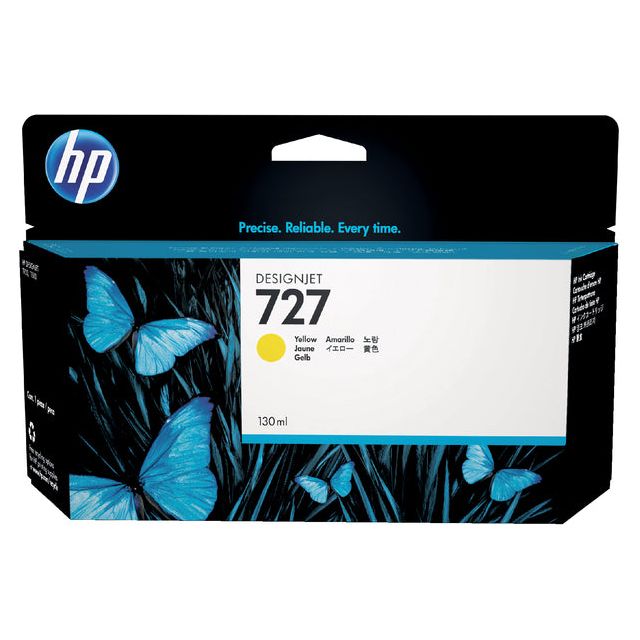 HP - INKCARTRIDGE HP B3P21A 727 Jaune | 1 pièce