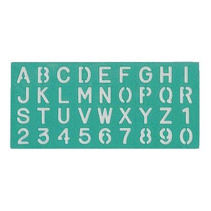 Linex -  Lettersjabloon  30mm