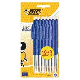 Bic - Ballpoint pen m10 m blue | 20 pieces