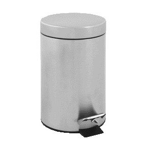 Vepa Bins -  Pedaalemmer v-part 3 liter mat rvs