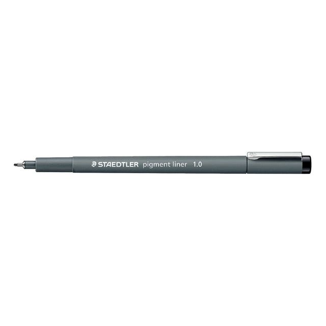 Staedtler - Fineliner Pigment 308 zwart 1.0mm | 10 stuks