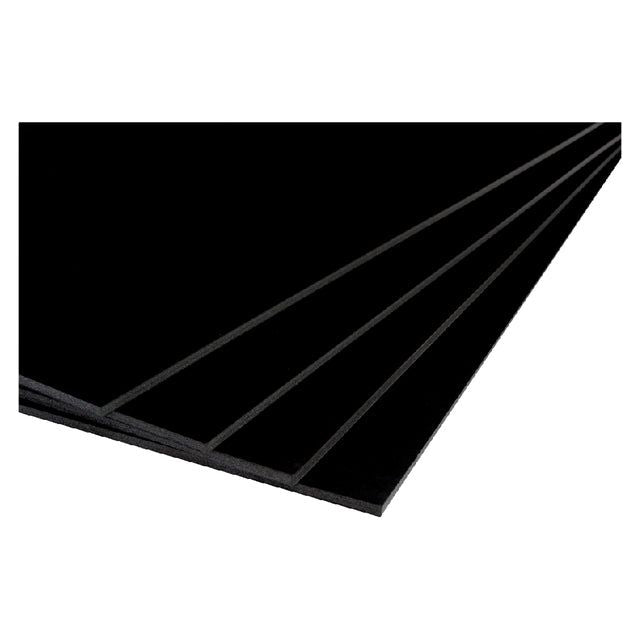 Büro - Foamboard 50x70cm 2 - 5mm schwarz | Außenschachtel ein 10 Stück