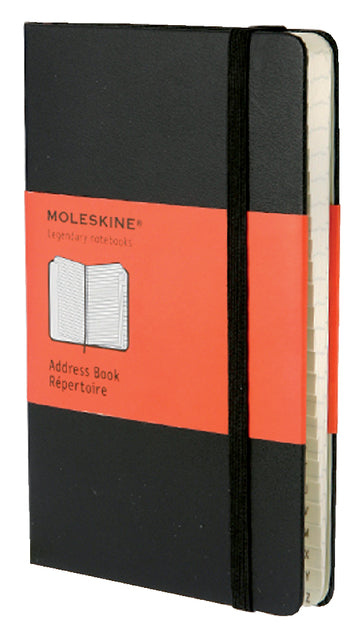 Moleskine - Adresse Book Moleskine Pocket 90x140mm Hard Cover ZW | 1 pièce