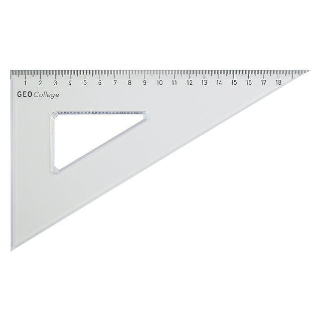 Aristo - Triangle Aristo 23620 200 mm 60 degrés Plastique | Boîte extérieure une pièce de 10