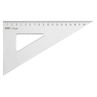 Aristo -  Driehoek  23620 200mm 60 graden kunststof | 10 stuks