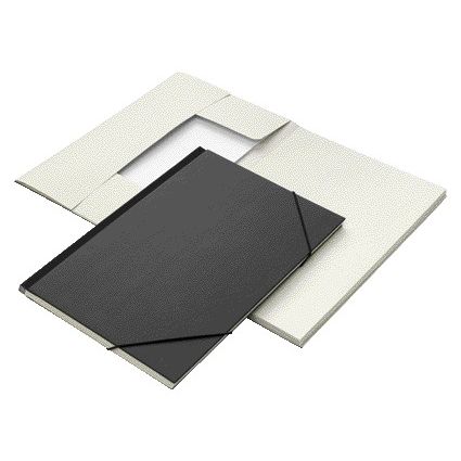 Jalema -  Combinatiemap Djois folio 6 vakken 240gr zwart