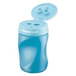 Stabilo -  EASYener, ergonomische 3 in 1 puntenslijper, rechtshandig, blauw, per stuk