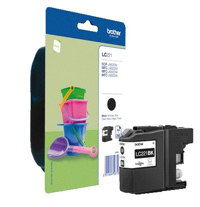 Brother - Tintenpatrone LC-221BK schwarz