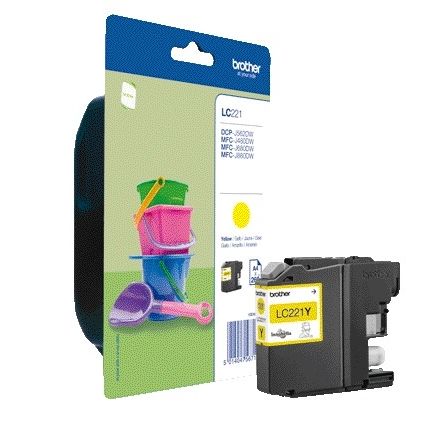 Brother - Ink cartridge LC-221Y yellow