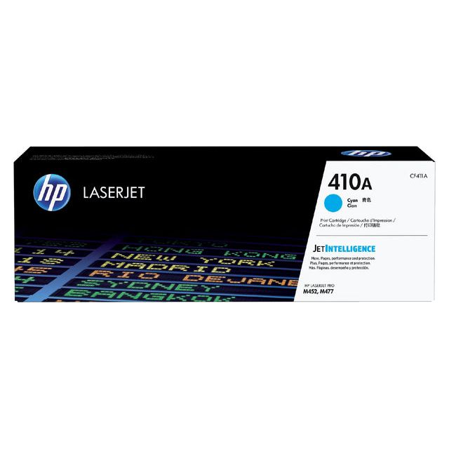 HP - toner 410A, 2 300 pagina's, OEM CF411A, cyaan