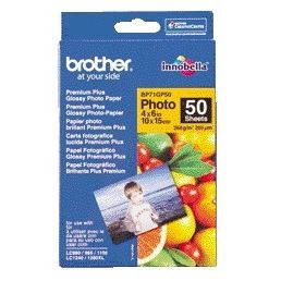 Brother - Papel fotográfico BP-71 10x15cm 260gr brillante 50 hojas