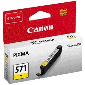 Canon - Ink cartridge CLI-571 yellow