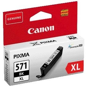Canon - Ink cartridge CLI-571XL black