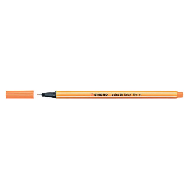 Stabilo - Fineliner point 88/054 f neon oranje