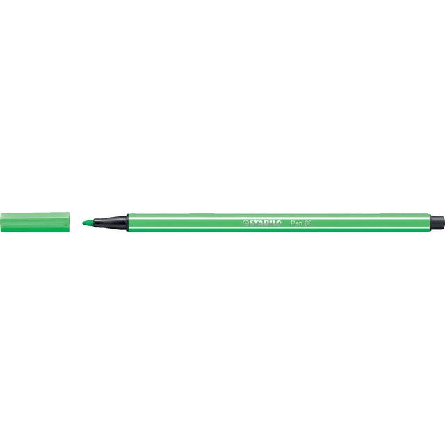 Stabilo - Felt -tip Pen 68/16 M Light Emerald Green | 10 pièces