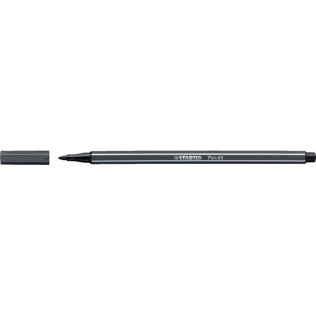 Stabilo - Felt -tip Pen 68/97 M Deep Cold Grey | 1 pièce