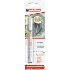 Edding -  Paintmarker  780 op oliebasis 0.8mm wit blister à 1 stuk | 10 stuks