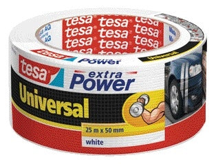 Tesa - Ducto e® extra Power Universal 25mx50mm blanco