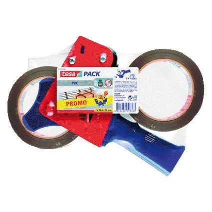 Tesa -  Verpakkingse pack ultra 66mx50mm pvc + disp