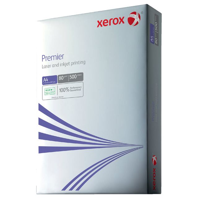 Xerox - Papierpremier A4 80GR White | Pak ein 500 Blatt | 5 Stücke