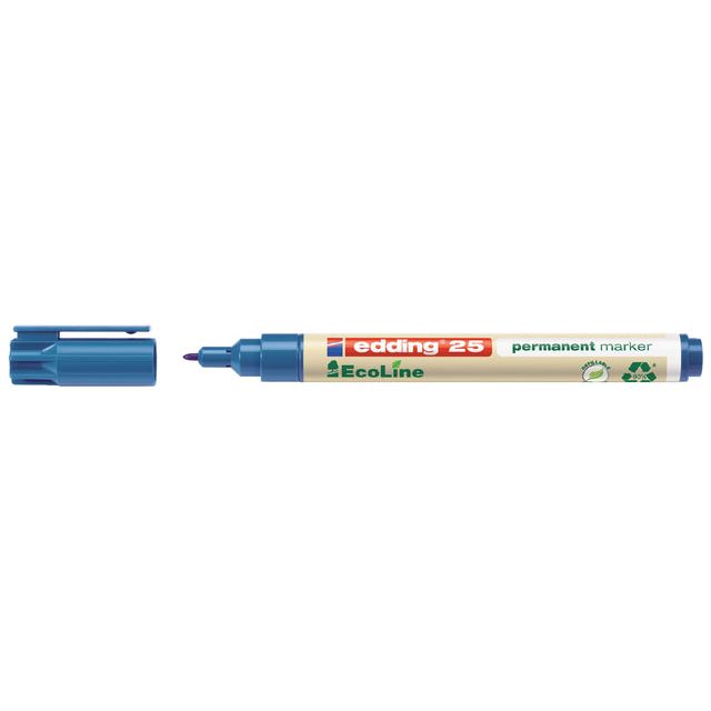 Edding - Felt -Tip Edding 25 Eco autour de 1 mm bleu