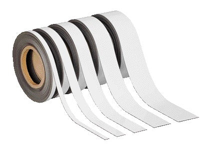 MAUL - Cinta magnética grabable - borrable 10mx30mmx1mm blanca