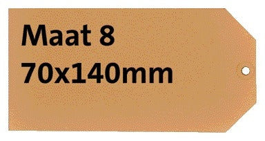 Quantore - Etichetta in cartone n. 8 camosci da 200 gr 70x140 mm 1000 pezzi