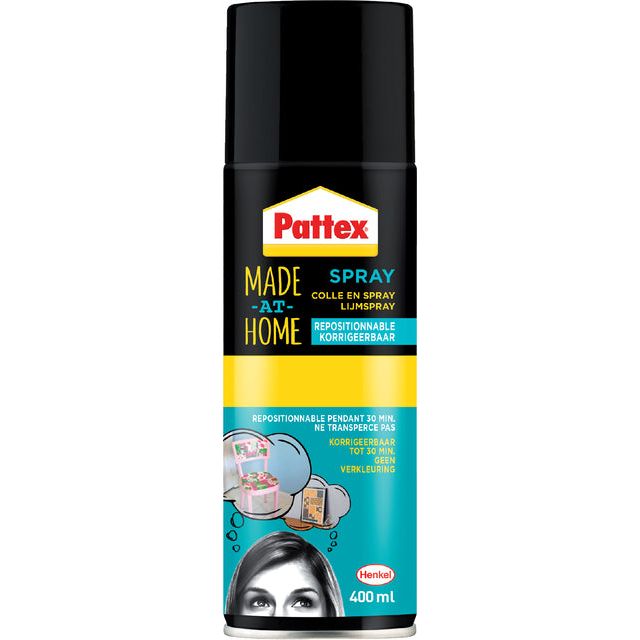 Pattex - Kleber Pattex Hobby Spray Nicht -Permanent 400ml | 1 Stück