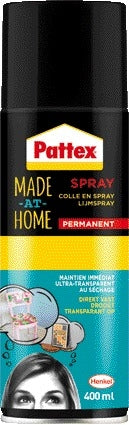 Pattex - Pegamento spray hobby spray bote permanente 400ml