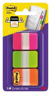 Post-it -  Indextabs  686got 25.4x38mm strong rz gn