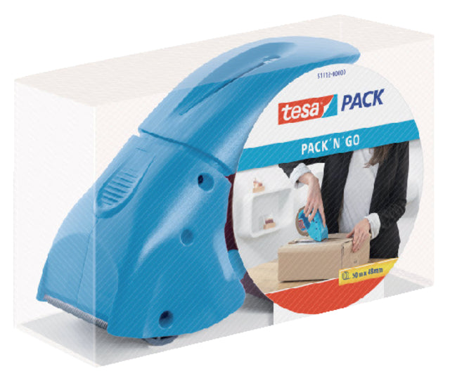 Tesa-Packaging Dispenser Pack-N-Go Blue | 1 Stück