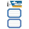 HERMA - Label 5714 82x55mm writing blue edge 12 pieces