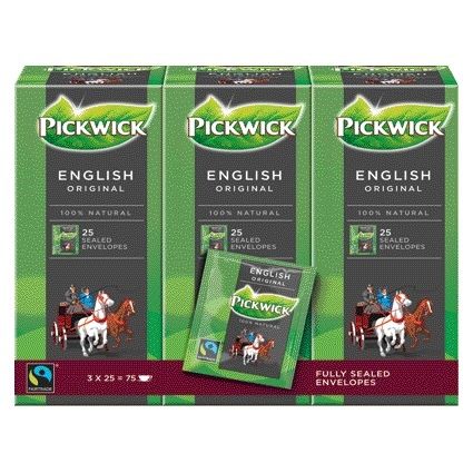 Pickwick - Té Comercio Justo Inglés 25x2.5gr