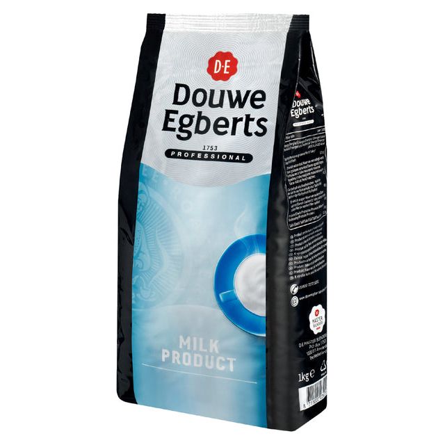 Douwe Egberts - Milchpulver Douwe Egberts für Automaten 1 kg | Packen Sie ein 1 Kilogramm | 10 Stück