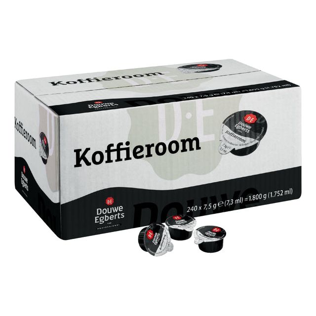 Douwe Egberts - Koffiemelkcups halfroom 240x2.5gr