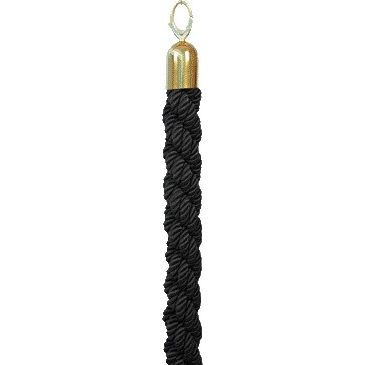 Securit -  Afzetkoord 150cm zwart goudkleurige knop | 5 stuks