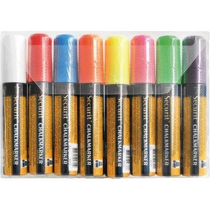 Securit -  Krijtstift sma-720 blokpunt 7-15mm ass