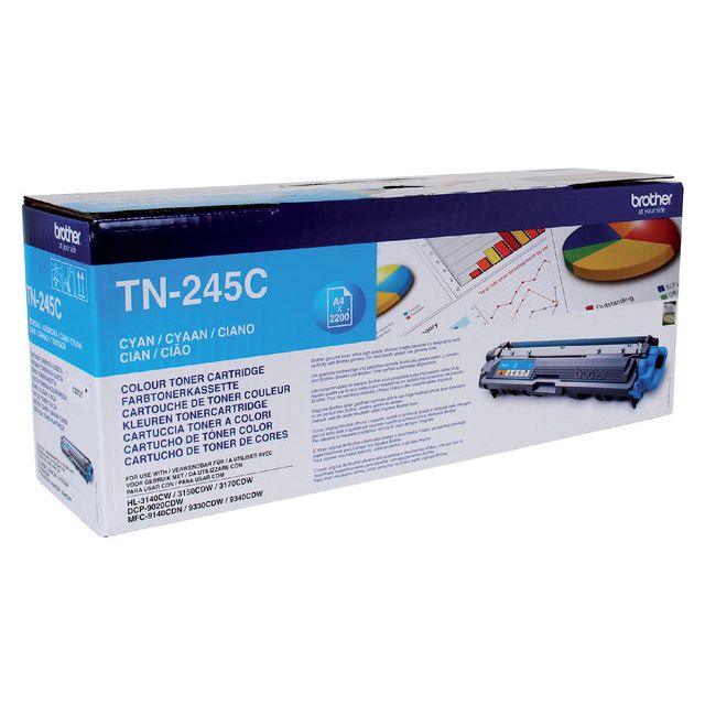 Frère - Toner Brother TN -2445C Blue | 1 pièce