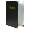 SECURIT - MENU A4 4X2TAS Black | Blister un 1 morceau