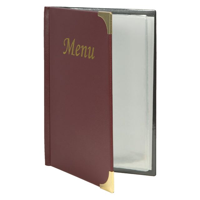 SECURIT - MENU A5 4X2TAS WIJNROOD | Blister un 1 morceau