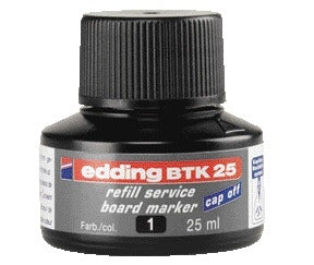 Edding -  Viltstiftinkt  btk25 voor whiteboard zwart