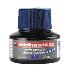 Edding - Felt-tip pen ink BTK25 for whiteboard blue