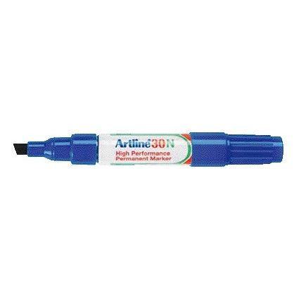 Artline - Felt-tip pen 30 diagonal 2-5mm blue | 12 pieces