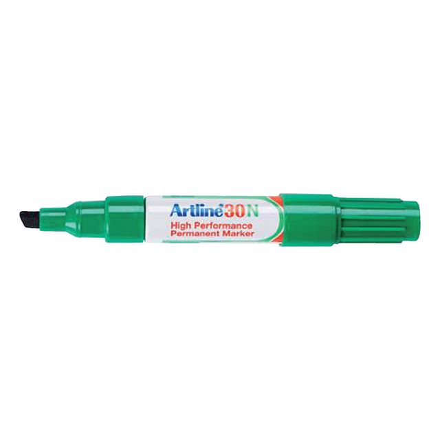 Artline - Felt -Tip Marker 30 slinting 2-5 mm vert | Boîte extérieure une pièce 12